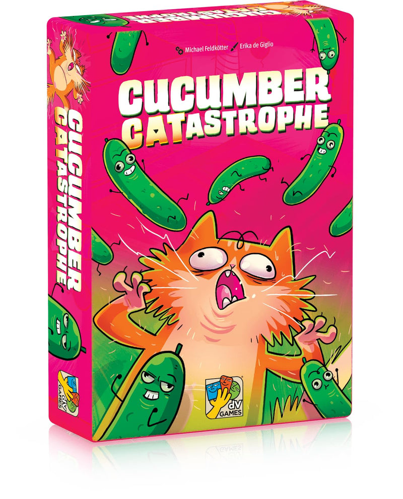 Catastrophe Cucumber by DV Games | Quick Stunt Party Game | 3-6 Players | Ages 8+ | Strategic Family Game