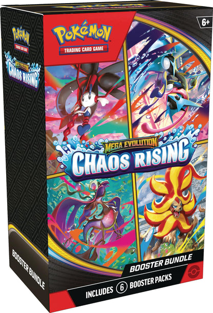 Pokemon TCG - Mega Evolution - Chaos Rising Booster Bundle