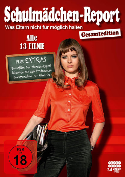 HOFBAUER, ERNST / BOOS, WALTER - SCHULMADCHEN-REPORT - GESAMTEDITION - ALLE 13 FILME PLUS EXTRAS & TANZSTUNDEN-REPORT