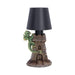 Nemesis Now Castle Keeper Green Dragon Castle Lamp - Touch Control USB Rechargeable Fantasy Desk Light, Hand Painted Polyresin, 24.4cm