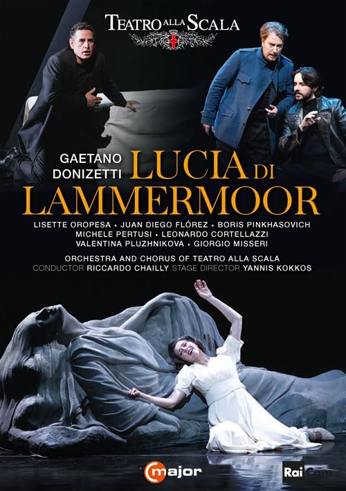 Donizetti: Lucia di Lammermoor (Teatro alla Scala,, Music Dvd Riccardo Chailly / Coro Del Teatro Alla Scala Di Milano / Leonardo Cortellazzi / Juan Diego Florez: Gaetano Donizetti - Lucia Di Lammermoor (2 Dvd), Donizetti: Lucia di Lammermoor (Teatro alla