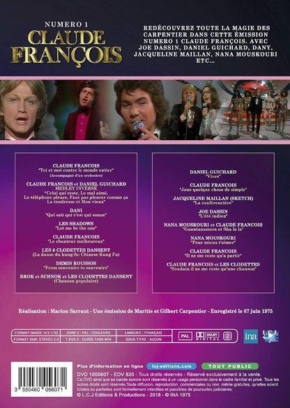 Numéro 1 : claude françois