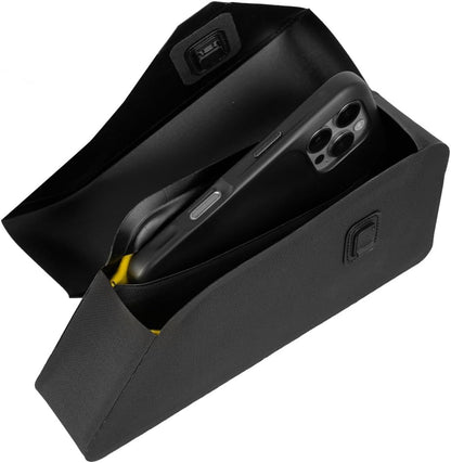 Topeak TopLoader DryShell Borsa Impermeabile da Tubo Orizzontale per Bicicletta con Chiusura Magnetica, Nera