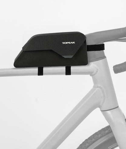 Topeak TopLoader DryShell Borsa Impermeabile da Tubo Orizzontale per Bicicletta con Chiusura Magnetica, Nera