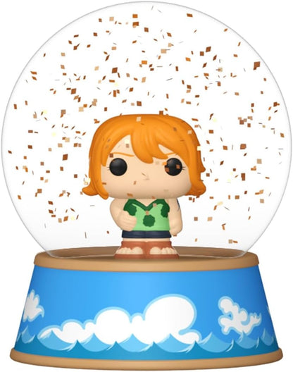 Funko Pop! Mini Glitter Globes: One Piece - Nami - Collectable Vinyl Figure - Gift Idea - Official Merchandise - Toys for Kids & Adults - Anime Fans - Model Figure for Collectors and Display