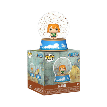 Funko Pop! Mini Glitter Globes: One Piece - Nami - Collectable Vinyl Figure - Gift Idea - Official Merchandise - Toys for Kids & Adults - Anime Fans - Model Figure for Collectors and Display
