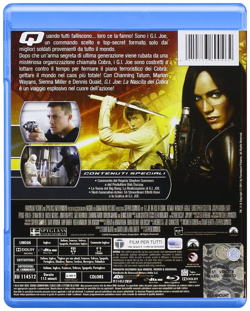 G.I. Joe - La Nascita Dei Cobra - (Italian Import)