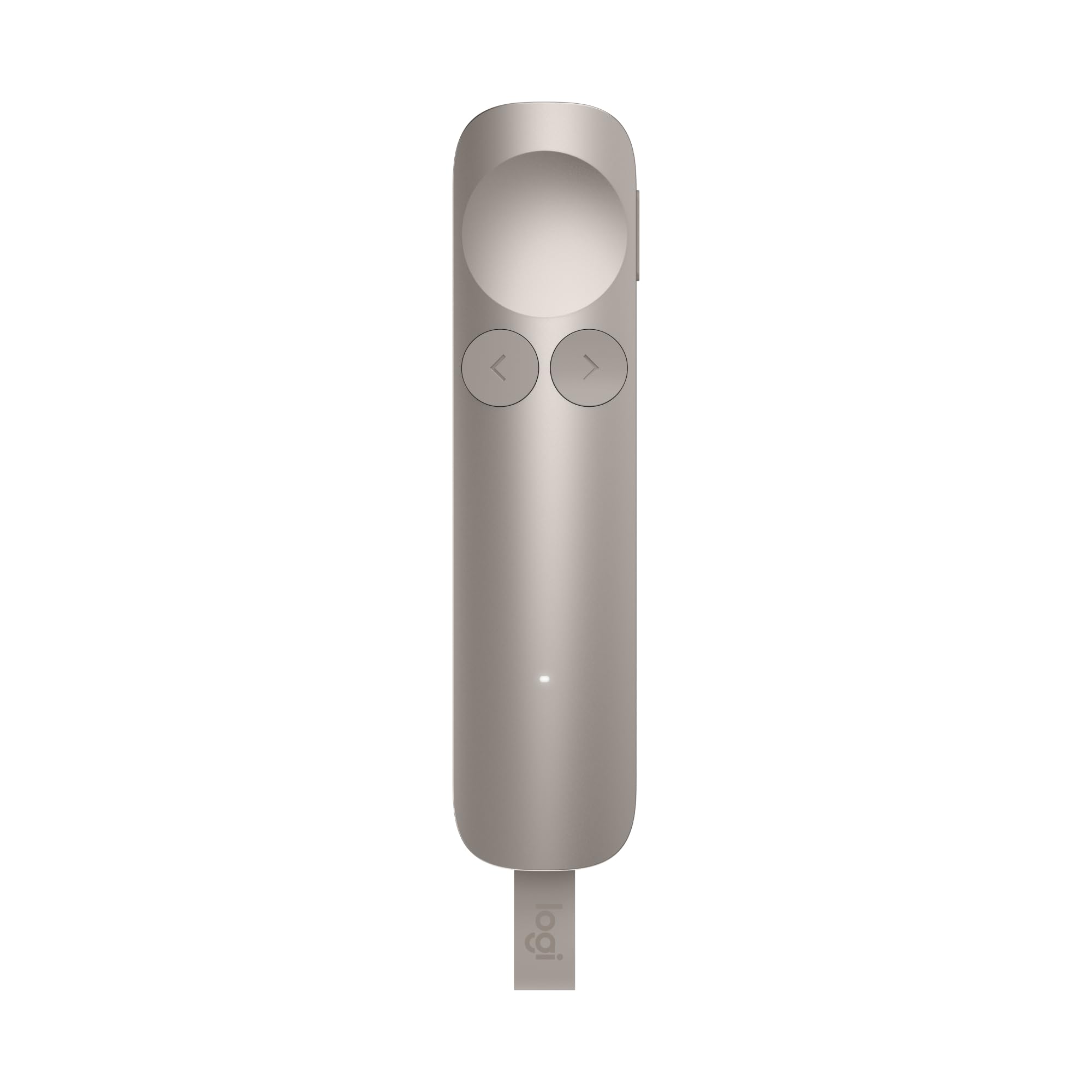 Logitech Spotlight 2 Presentation Remote, Wireless Presentation Clicker with Haptics, Digital Highlighting, Customisable Actions, Laser Pointer, Quick Charge, Bluetooth, and USB-C - Sand