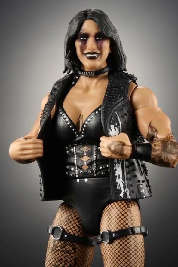 WWE Rhea Ripley Mattel Elite Collection Greatest Hits Series 11 Wrestling Action Figure Toy Wrestler | 2026 Action Figure, 14 Articulation Points, Life-Like Look, Collectible Superstar