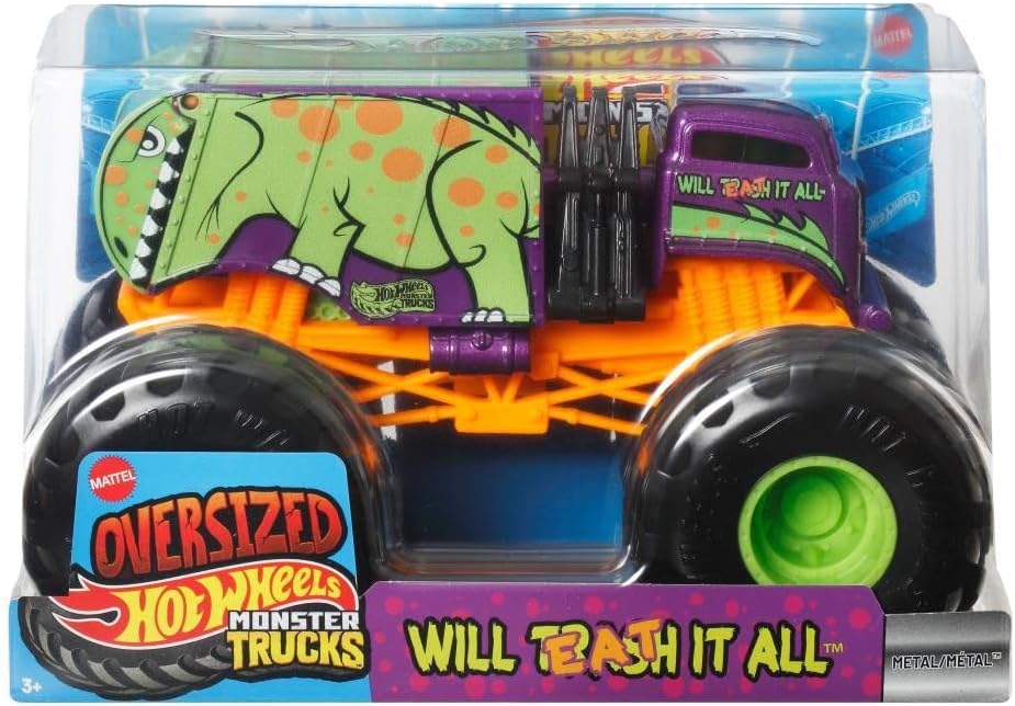 Hot Wheels Monster Trucks 1:24 Cars FYJ83-JJB04