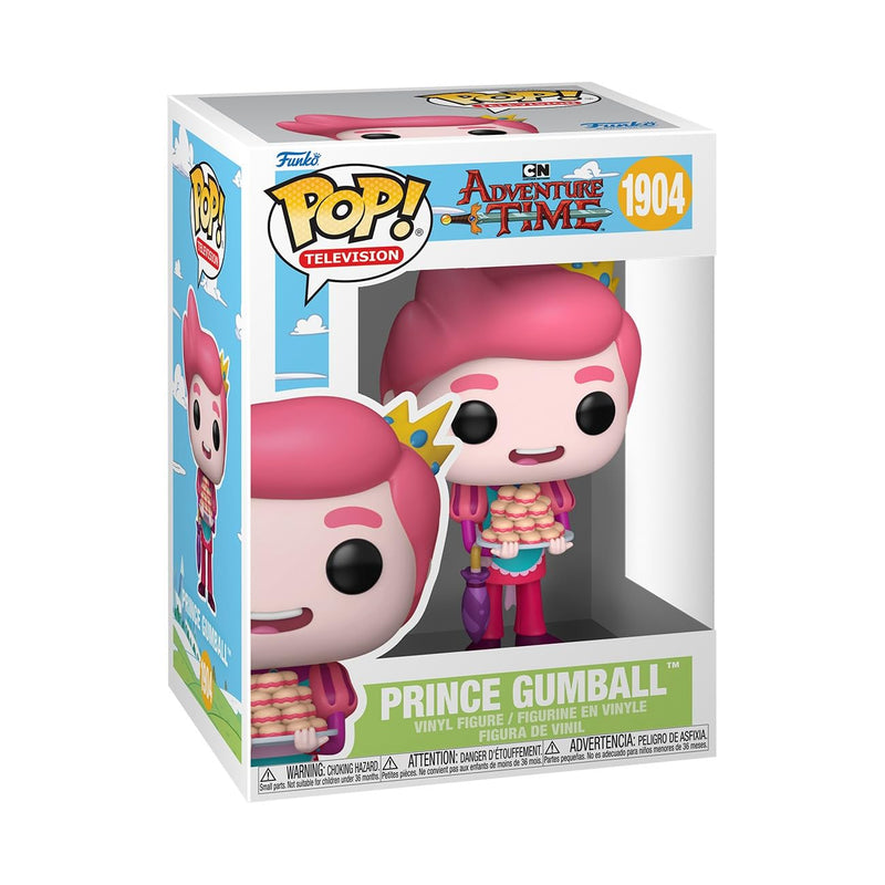 Funko Pop! Animation: Adventure Time - Prince Bubblegum- Figura in Vinile da Collezione - Idea Regalo - Merchandising Ufficiale - Giocattoli per Bambini e Adulti - Cartoon/Animation Fans