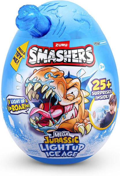Smashers Surprise Egg Dino Ice Age Light Up S1 Mega Egg