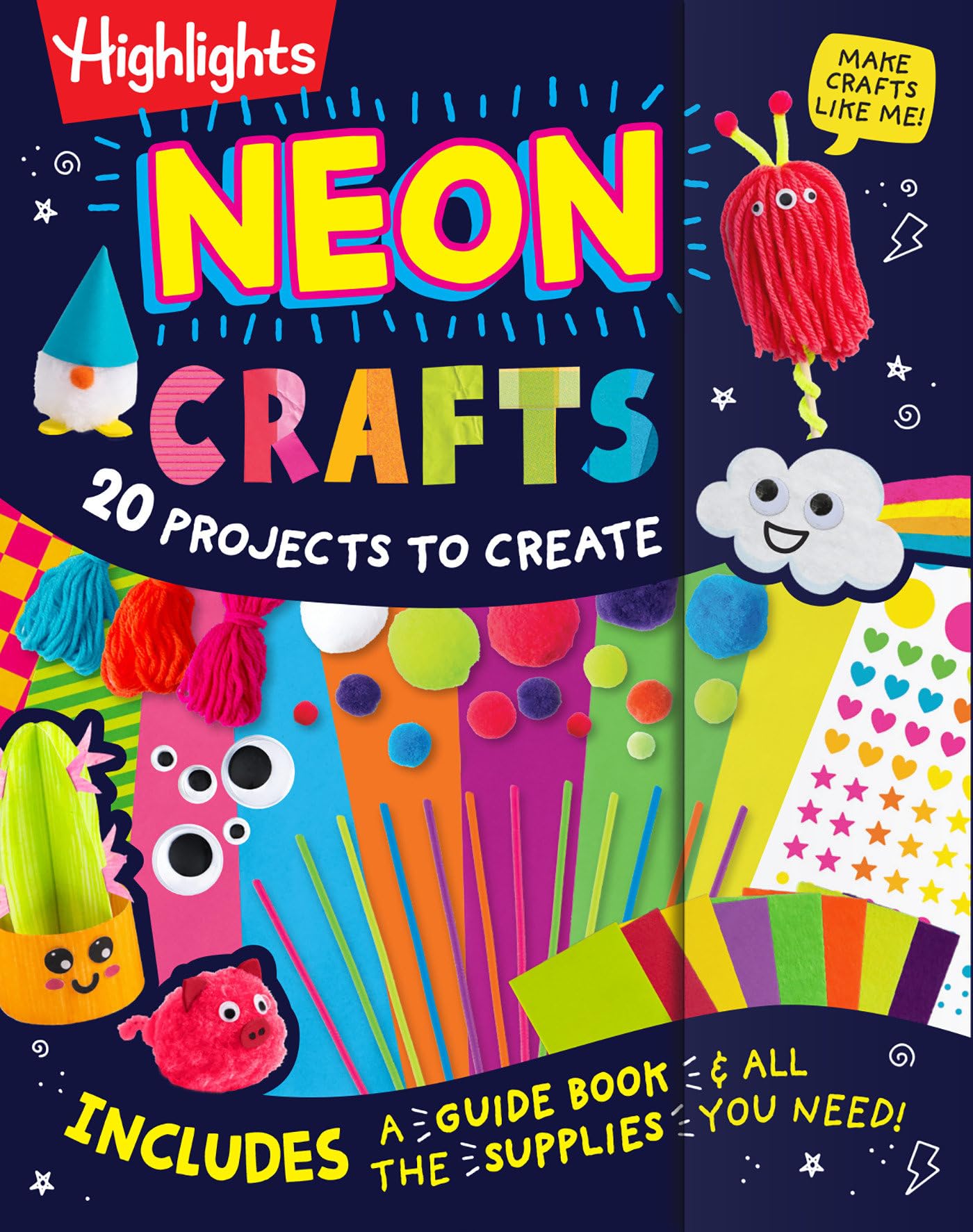 Neon Craft Book: 20 Projects to Create