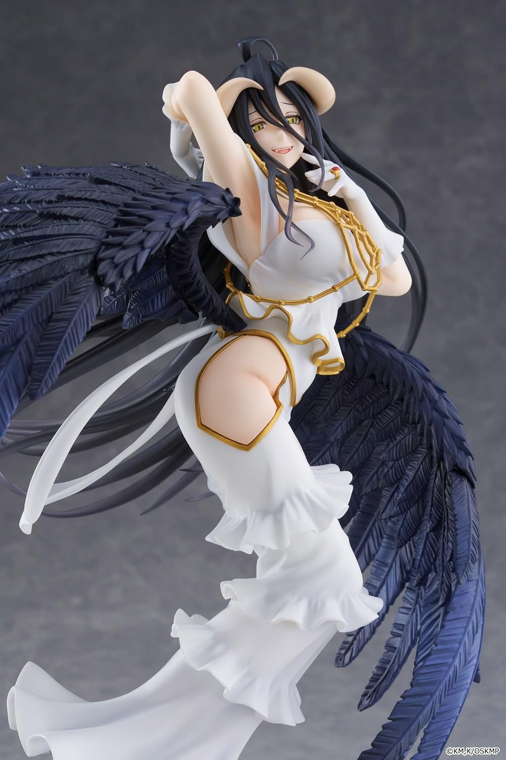 Overlord T-Most PVC Statua Albedo Diavolo Bianco Puro Ver. 29 cm