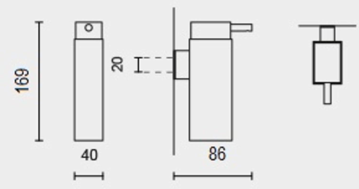 Zack Linea Zeepdoseerder Glanzend