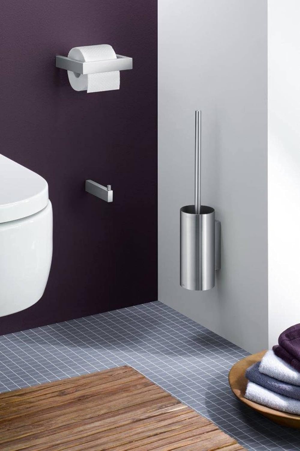 Zack Linea - Toiletrolhouder - Roestvrij Staal