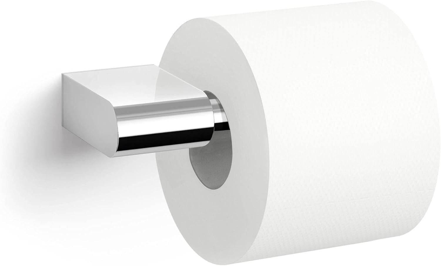 Zack Atore Toiletrolhouder Glans Rvs