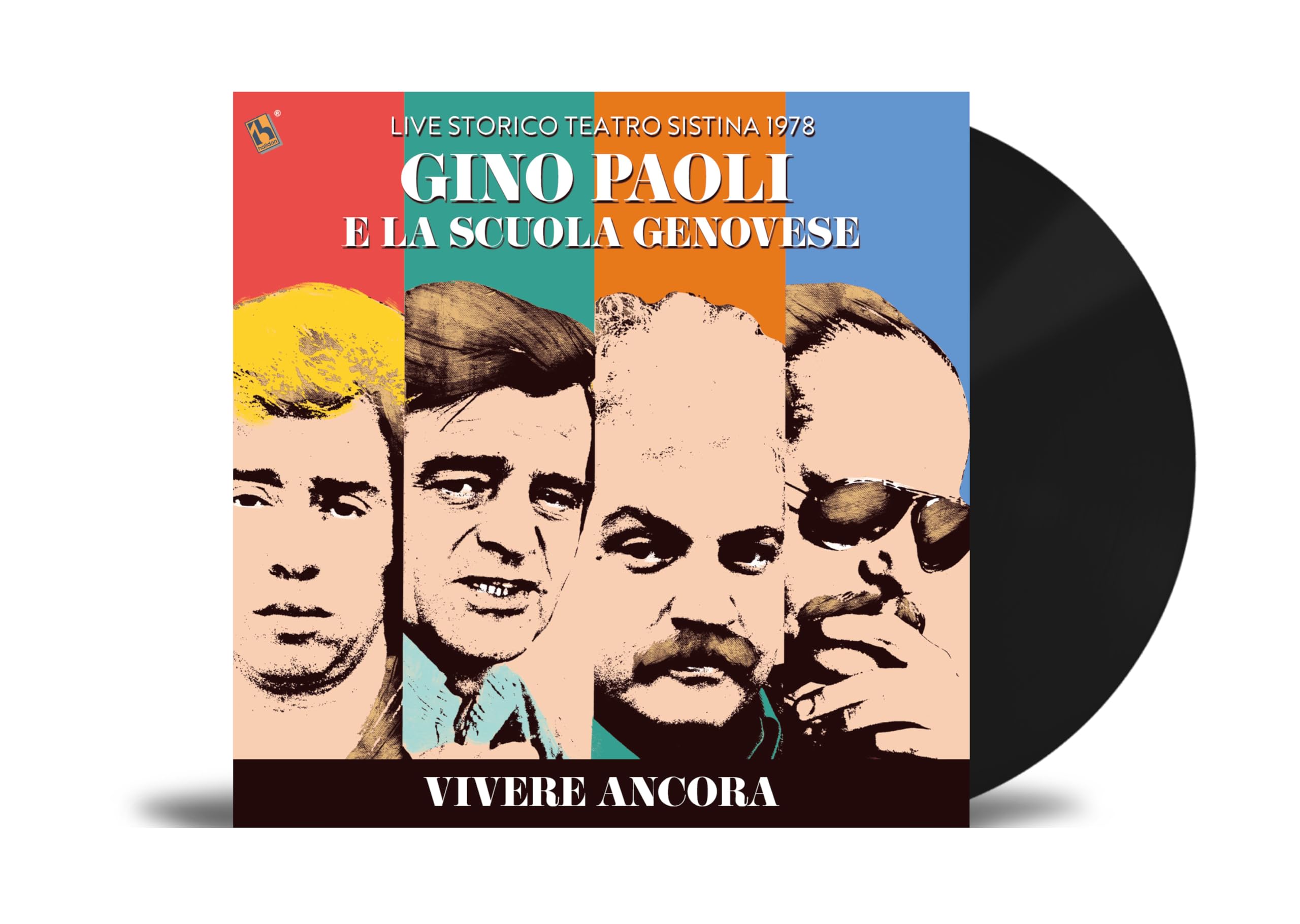 Gino Paoli and the Genoese School – Vivere Ancora, Historic Live Recording at the Teatro Sistina 1978 – Live Recording