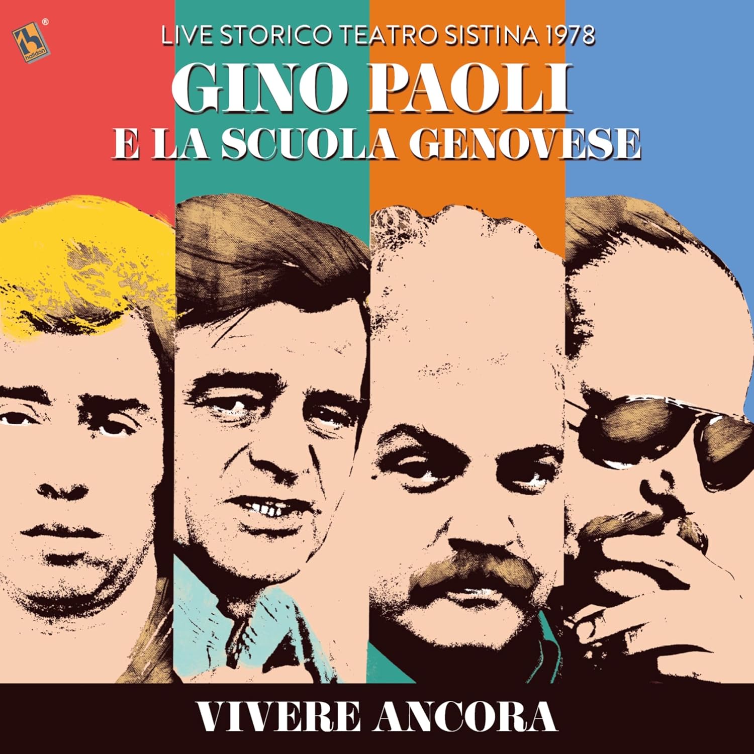Gino Paoli and the Genoese School – Vivere Ancora, Historic Live Recording at the Teatro Sistina 1978 – Live Recording