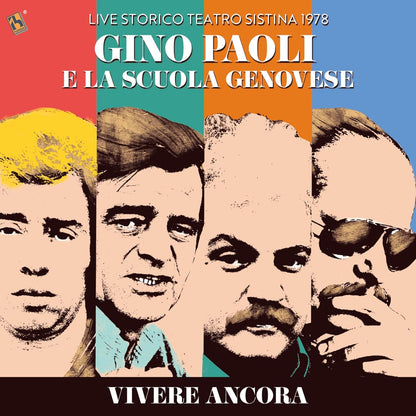 Gino Paoli and the Genoese School – Vivere Ancora, Historic Live Recording at the Teatro Sistina 1978 – Live Recording