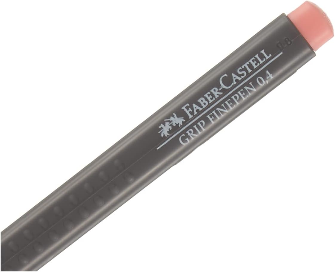 Faber-Castell Fibre-tip Grip Finepen 0.4 dark flesh
