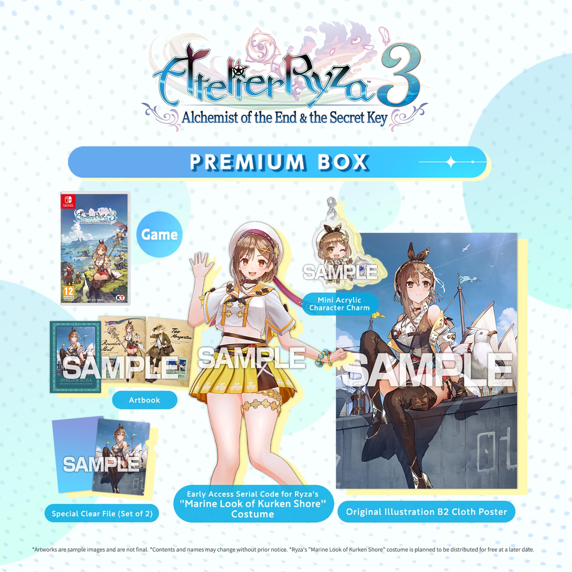 Atelier Ryza 3: Alchemist of the End & the Secret Key - PREMIUM BOX (Nintendo Switch