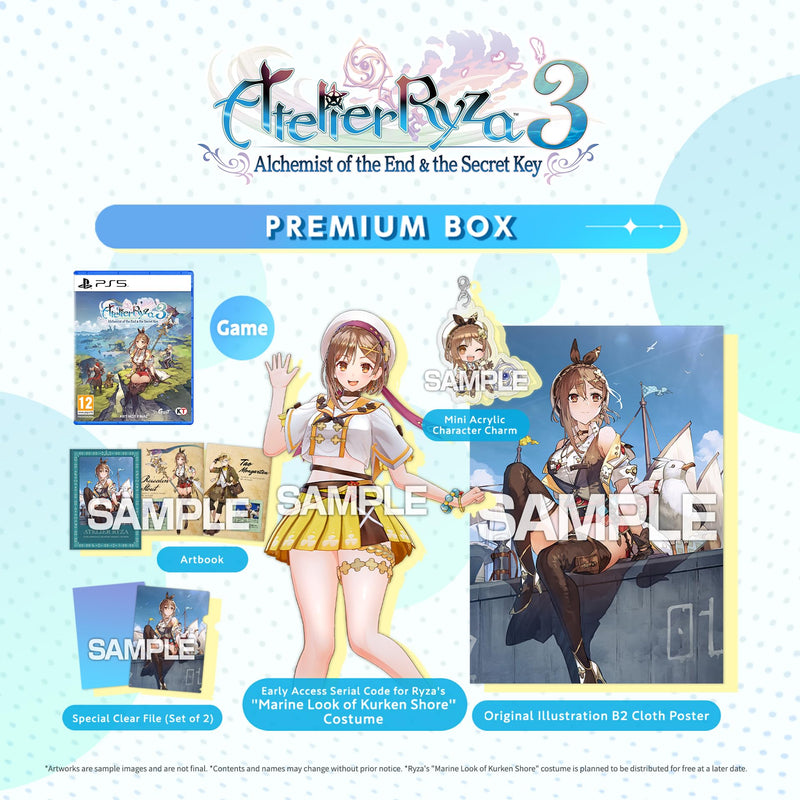 Atelier Ryza 3: Alchemist of the End & the Secret Key - PREMIUM BOX (PS5)