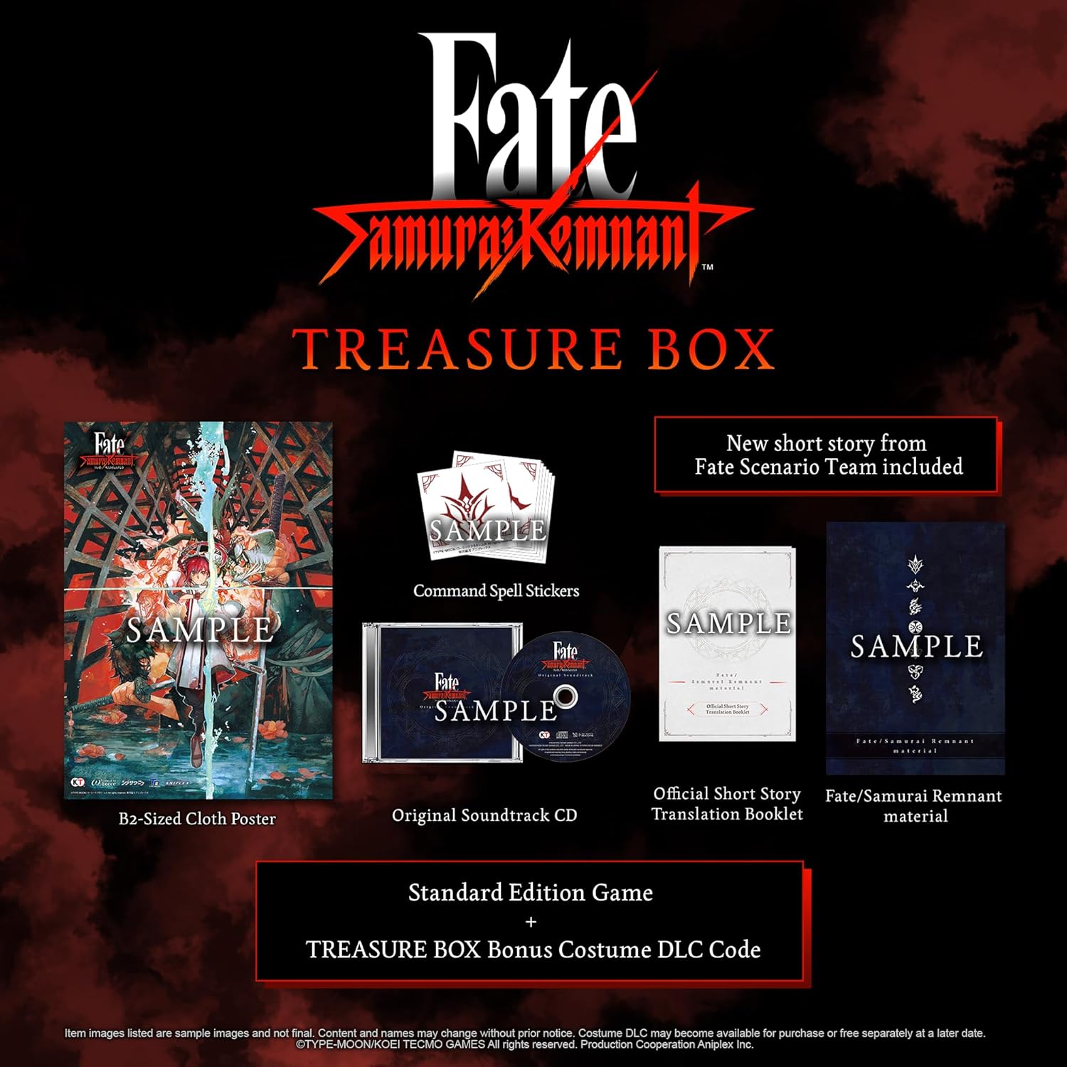 Fate/Samurai Remnant - Treasure Box Limited Edition (PS5)