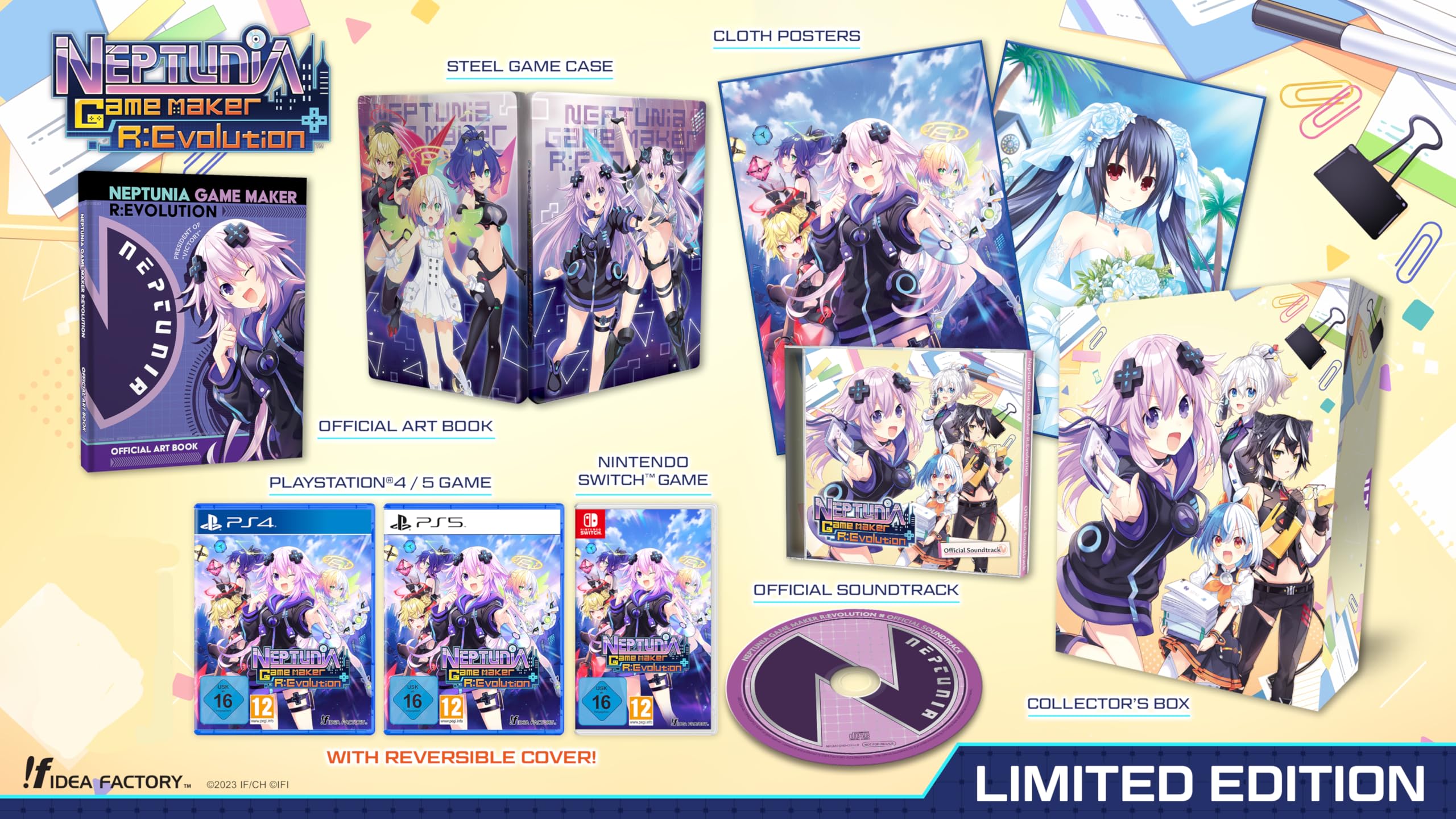 Neptunia Game Maker R:Evolution - Limited Edition (PS4), Neptunia Game Maker R:Evolution - Limited Edition (PS4)