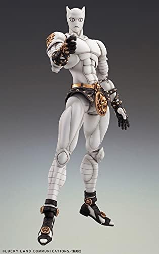 Medicos Entertainment Super Action Figur, JoJo's Bizarre Adventure Part 4, Killer Queen, ca. 6,1 Zoll (155 mm), PVC, ABS & Nylon, vorbemalte Actionfigur