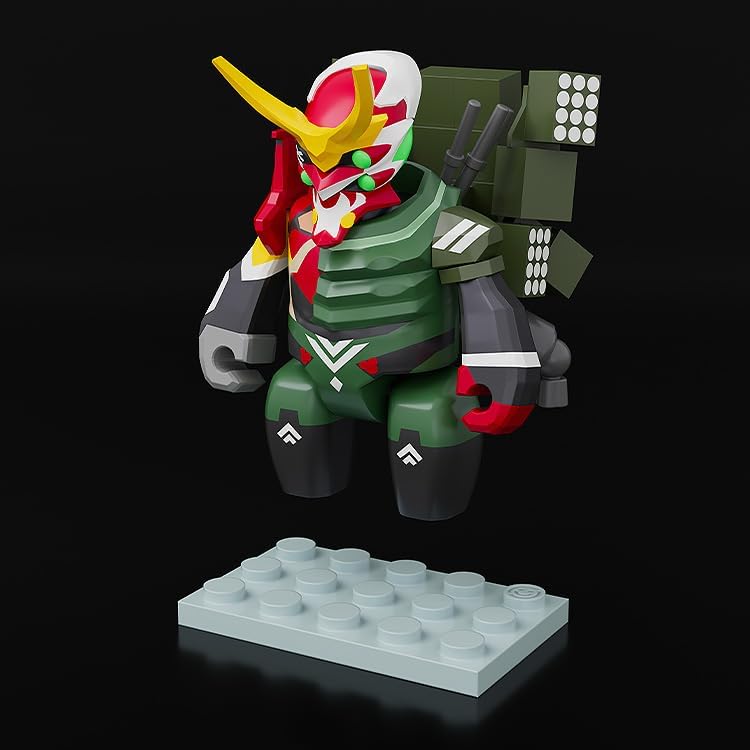 Rebuild of Evangelion Brickroid Figurine d'action Evangelion Production Model New 02 a 5 cm