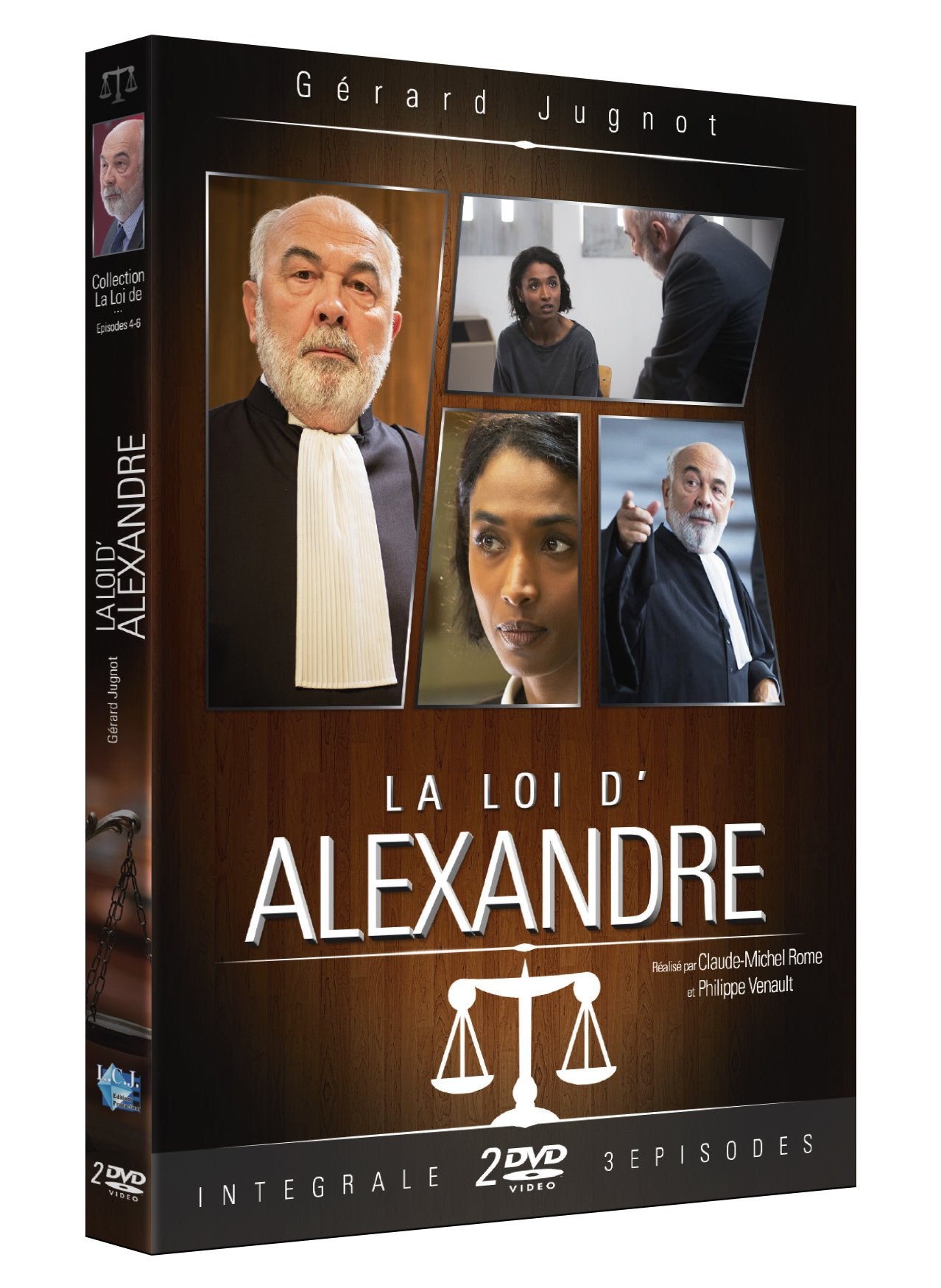 Coffret intégrale la loi d'alexandre 3 épisodes