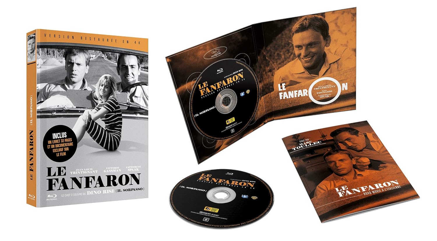 Le Fanfaron+Livret/Blu-Ray
