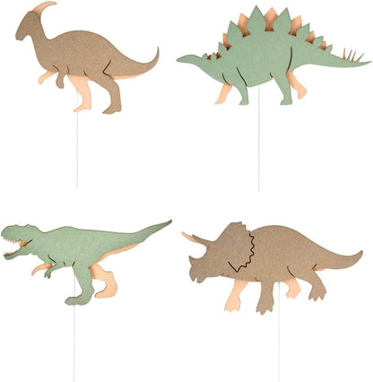 Van Tjalle en Jasper - Van Tjalle en Jasper - Dino Wandlamp Stegosaurus - Hout