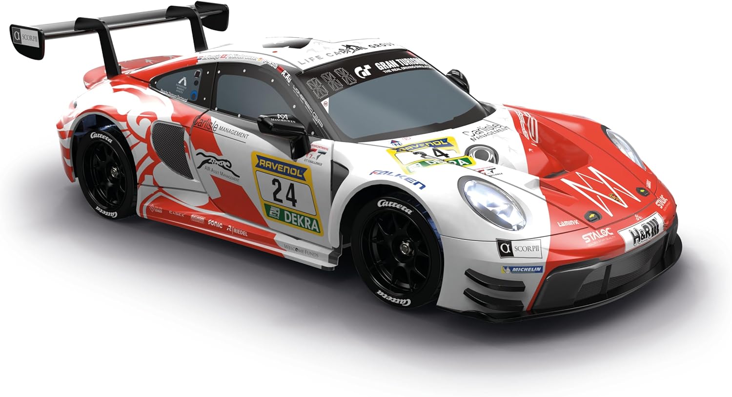 Carrera RC 24GHz Porsche 911 GT3 R Lionspeed GP No.24 - 1:16