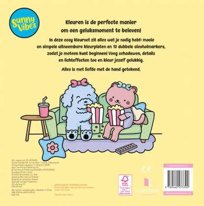 Sunny vibes - Candy kleurset: Lief & vrolijk kleuren