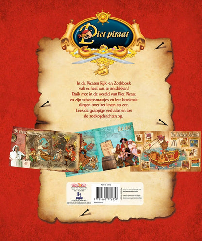 Piet Piraat : Het piraten kijk- en zoekboek