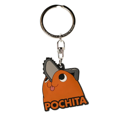 ABYSTYLE Chainsaw Man Pochita PVC Keychain | Novely Keychain | Chainsaw Man Merchandise