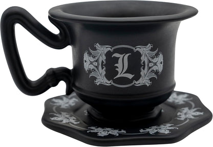 DEATH NOTE - Mug 3D with Saucer - L's Cup