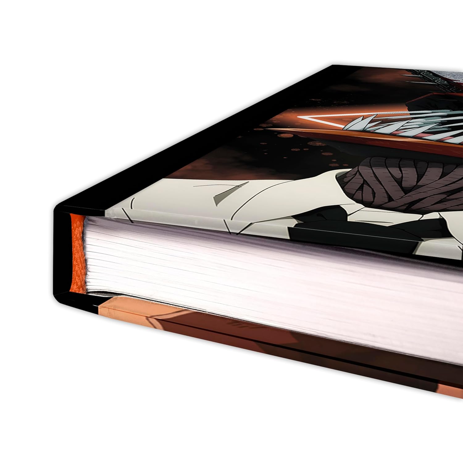 ABYSTYLE CHAINSAW MAN A5 Notebook - Official Product - A5 Size - Hardcover - Ruled Pages - Collector Design
