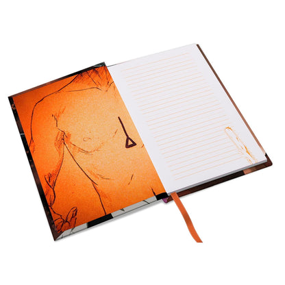 ABYSTYLE CHAINSAW MAN A5 Notebook - Official Product - A5 Size - Hardcover - Ruled Pages - Collector Design