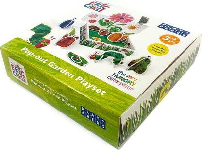 PLAYPRESS The Very Hungry Caterpillar Garden Playsets - Eco-Friendly Building Toys - Construction Toys for Ages 4+