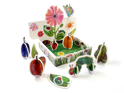 PLAYPRESS The Very Hungry Caterpillar Garden Playsets - Eco-Friendly Building Toys - Construction Toys for Ages 4+