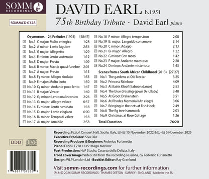 David Earl: 75th Birthday Tribute