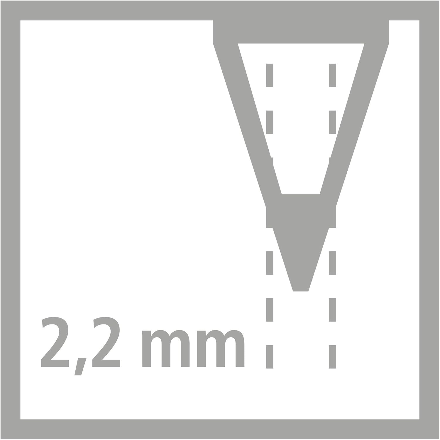 STABILO - Grafietpotlood met gum - Pencil 160 - HB - Set Van 4 Stuks