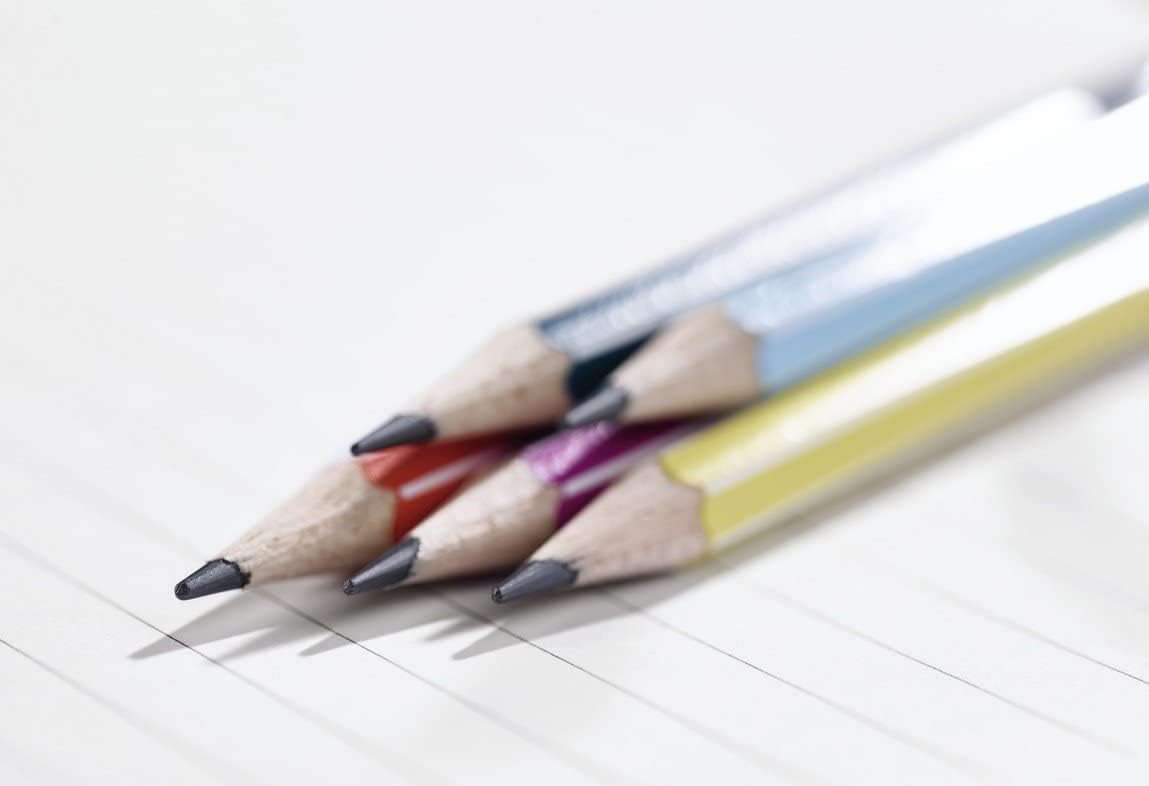 STABILO - Grafietpotlood met gum - Pencil 160 - HB - Set Van 4 Stuks