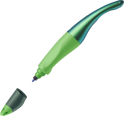 STABILO - Ergonomische rollerball pen voor rechtshandigen - EASYoriginal Holograph Edition - Navulbaar - Groen