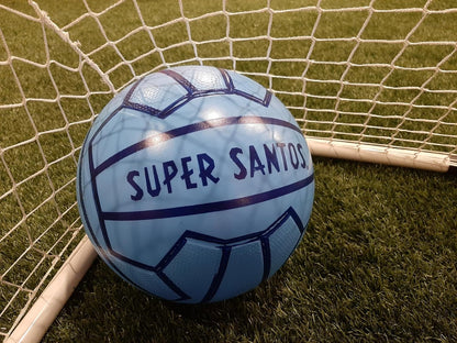 Mondo Toys SSC Napoli Super Santos voetbal voor meisjes/jongens, blauw, 02024