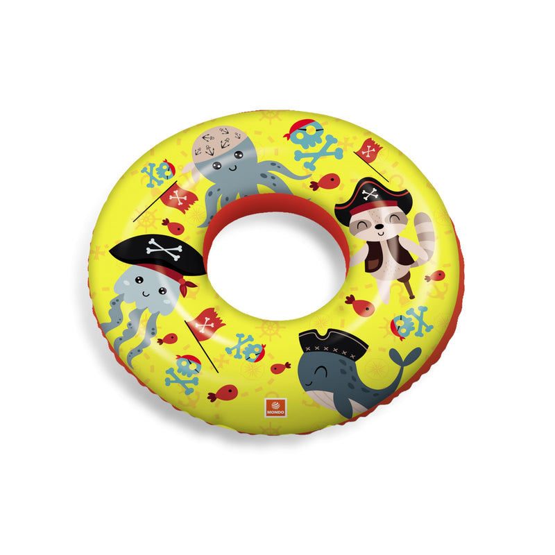 Mondo Toys Pirates 16980 Opblaasbare zwemring, ideaal voor jongens en meisjes in het zwembad/zee
