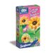 Clementoni Idea - Create your Flowers Sunflower, creatieve set voor 2 zonnebloemen van crêpepapier, creatief spel voor kinderen vanaf 7 jaar, Made in Italy, 18347